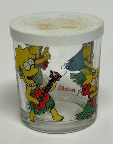Simpsons vintage nutella glass - nutella,