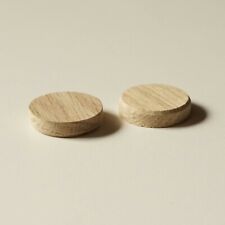 30mm Hole Real Oak Side Grain