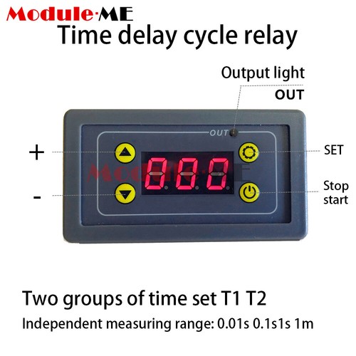 Delay time relay module timing - delay,