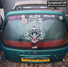 NISSAN MICRA K11C Mk2 2000 4-Door Hatchback Green Rear Hatch Tailgate