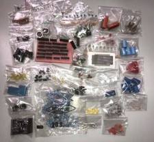 COMPLETE ELECTRONIC COMPONENT KIT IC's Capacitors Diodes Inductors LED's, Chips