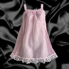 Baby Pink Sheer Soft Nylon