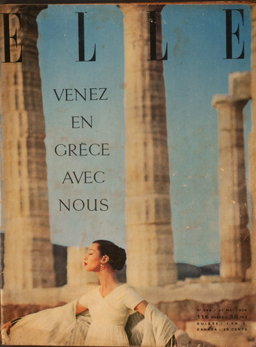 Elle french vintage magazine - 'elle',