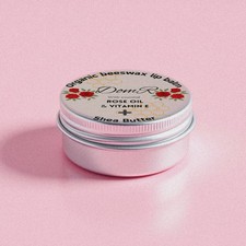 organic beeswax lip balm with