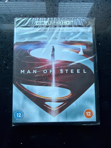 Man steel uhd blu - steel,