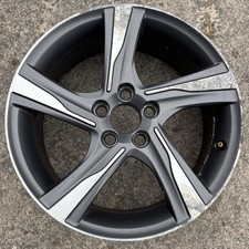 * 17" Genuine ALLOY WHEEL RIM VOLVO V40 V60 S60 R DESIGN IXION 31423521 7J  ET50