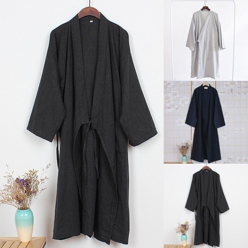 Summer bathrobe pajamas mens - bathrobe,