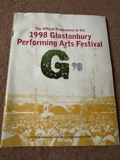 Glastonbury Festival Programme 1998