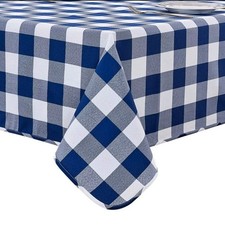 Wipe Clean Gingham Tablecloth