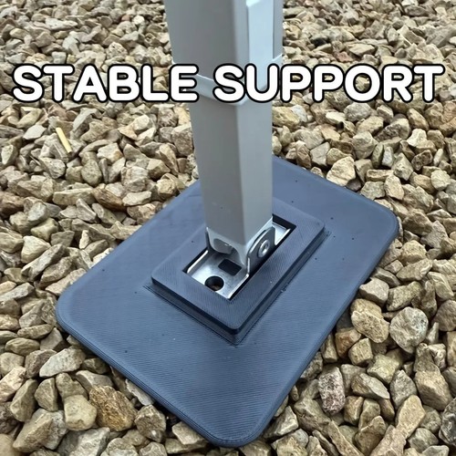 Awning leg plate - 2x,