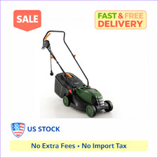 14"Electric Lawn Mower w/Grass