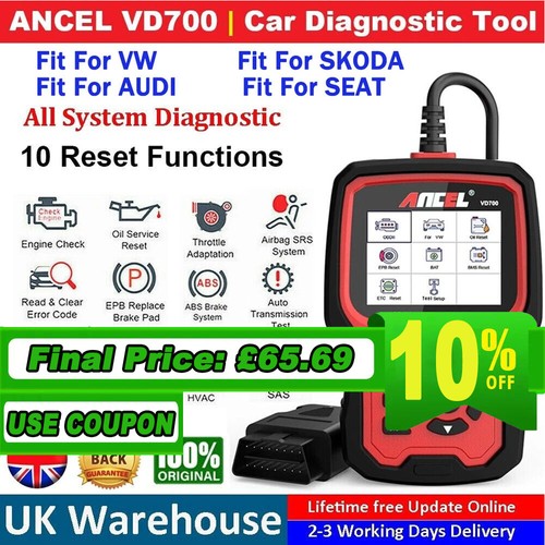 Ancel vd700 for car obd2 - for, vw