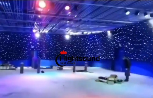 Led star drape light - led, 3mx2m