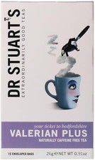 Dr Stuart's Valerian Plus - 15 Bags (Pack of 4)