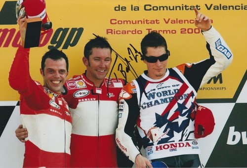 Troy bayliss hand signed - troy,