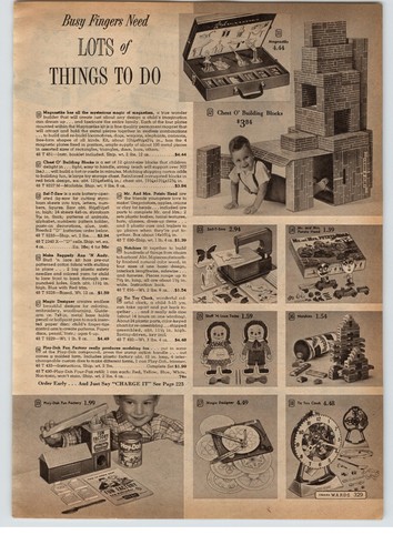 1961 paper play doh fun - 1961,