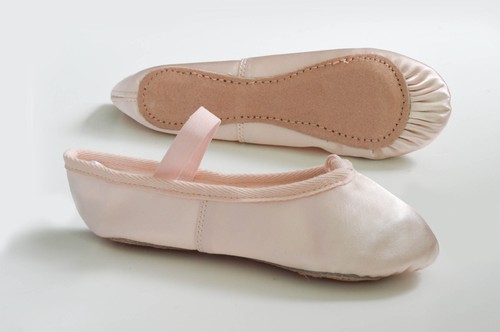 Pink satin ballet - pink,