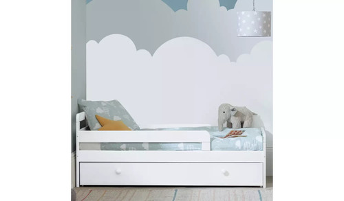 Toddler bed frame with - bed,