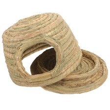  Rabbit Hutch Accessories Pet Bed Bunny Grass Hideaway for Rabbits