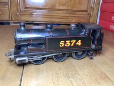 Bassett Lowke 4305/0 O Gauge 3 Rail DC Electric LMS Black 0-6-0 Tank Loco 5374