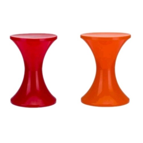 Tam retro plastic stool - plastic,