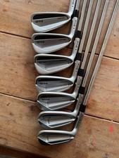 Ping I240 - 4-PW Left Handed Great Condition / Modus Stiff shafts 