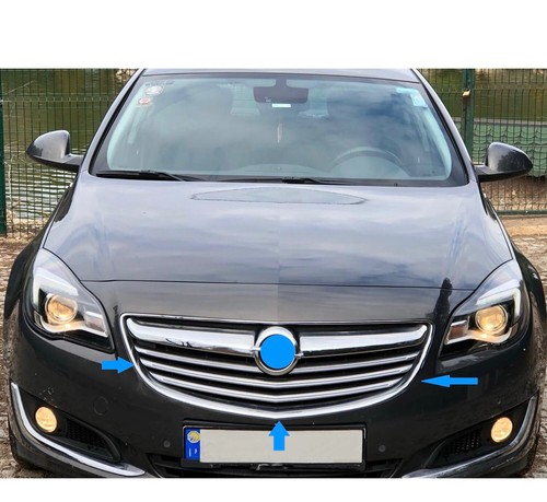 Chrome front grill cover - chrome,