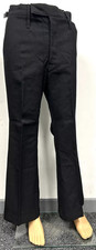 British Military Issue Royal Navy Class II Black Man's Trousers