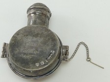 (ref288AS) Antique Caval Silver Plated Scent Perfume Bottle Holder 'Natale'