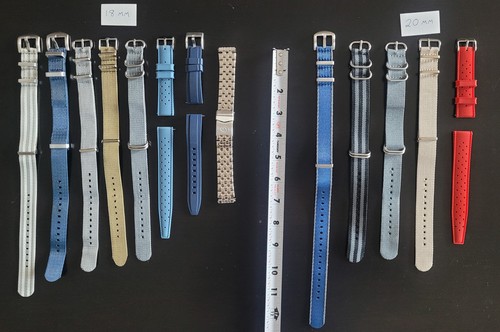 Assorted watch bands - watch, &