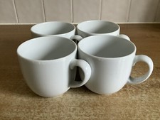 Denby White - 4 x Small Curved