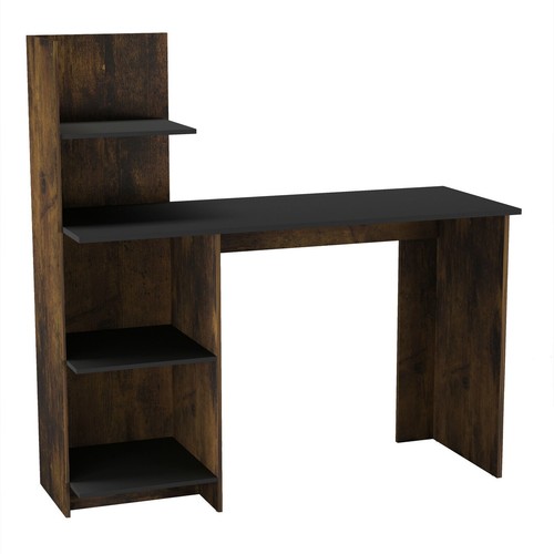 Tier wooden office desk - office,