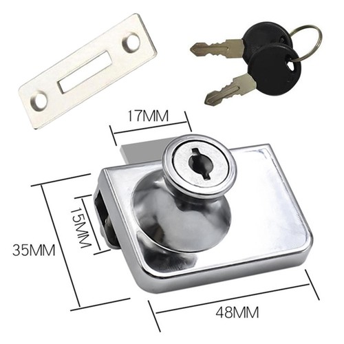 Zinc alloy locks glass - zinc,