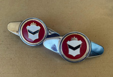 2x Chrome Wheel Disc Centre Spinner Vespa Arden Ulma Vigano Lambretta Vespa 5"