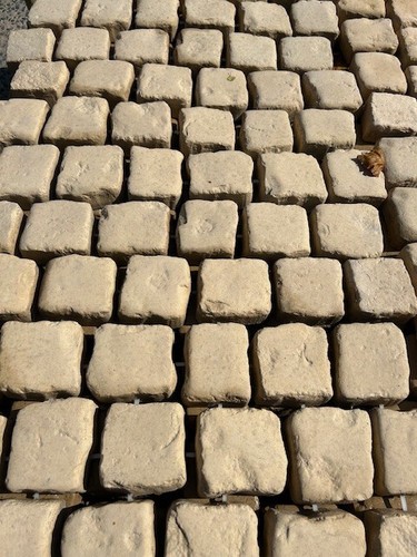 Concrete carpet stones - concrete,