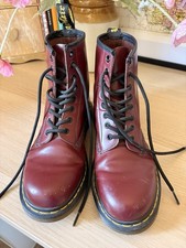 Martens 1460 cherry red - martens,