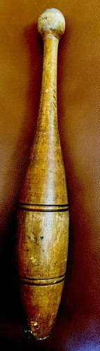 Antique vintage wood juggling - antique,