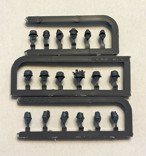 Bolt action waffen heads - bolt,