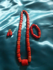 African Coral Beads Fashion Set