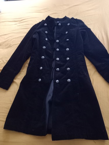 Velvet coat size military - velvet,