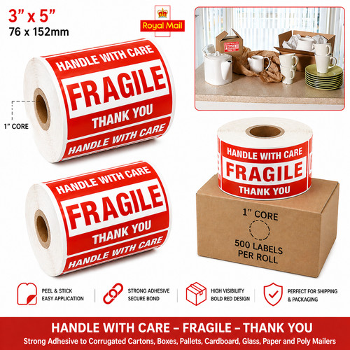 Handle with care fragile - handle,