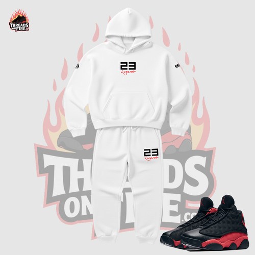 White legend hoodie - white, &