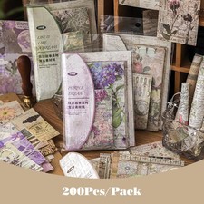 200Pcs Vintage Decoupage