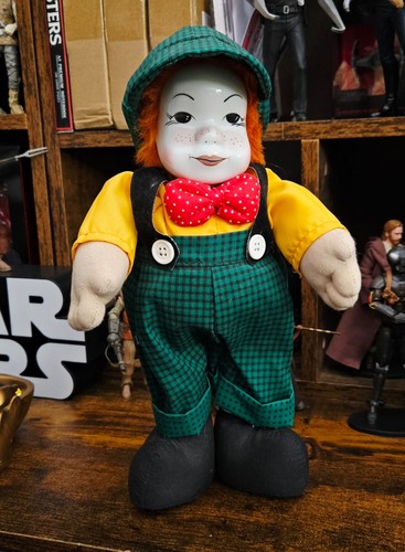 Retro clown with - retro, weighted