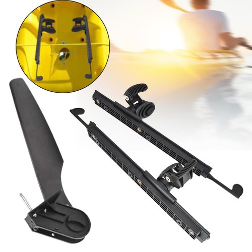 Kayak rudder with foot brace - kayak,