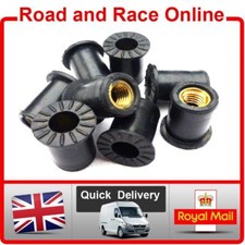 Honda 5mm Rubber Well Nuts