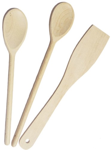 Wooden utensil set - x,