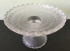 Victorian frosted pressed