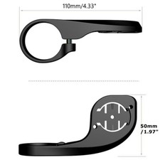 Bike black out - black, mount