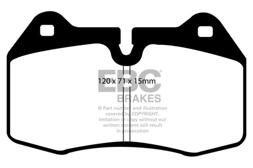 Ebc bluestuff front pads - ebc, for